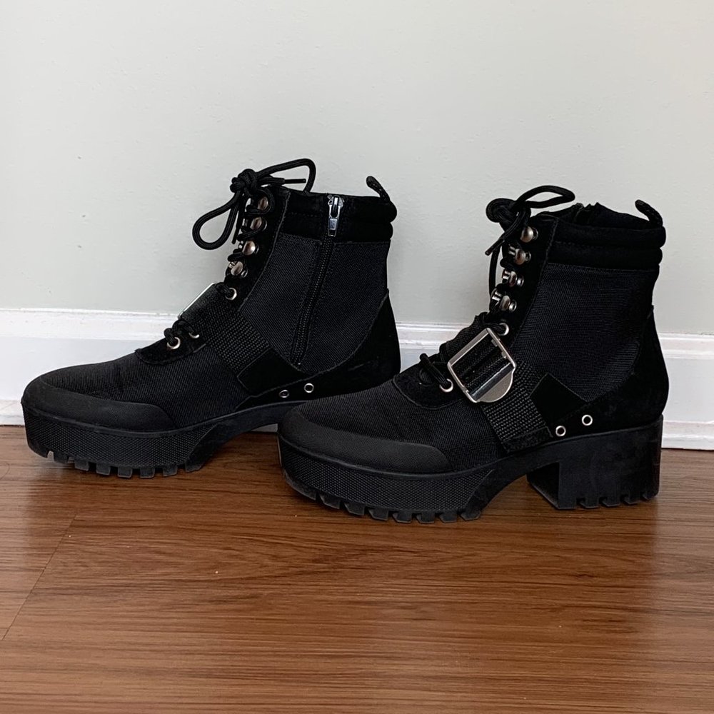 Black Steve Madden Boots